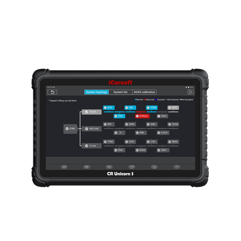iCarsoft CR IMMO ADVANCED All-In-One Key Programming & Diagnostic Tool