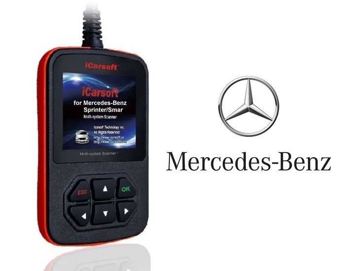 iCarsoft i980 - Mercedes Benz   - Best på bildiagnose  og diagnoseverktøy i Norge