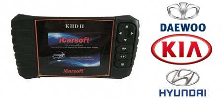 iCarsoft KHD2 - Hyundai, Kia, Daewoo