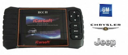 iCarsoft BCC2 - Jeep, GM, Chrysler