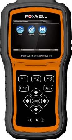 Foxwell NT520 Pro - Multiscanner - Valgfritt bilmerke