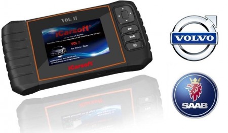 iCarsoft VOL 2 - Feilkodeleser Volvo & Saab